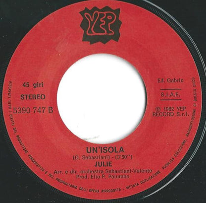 Julie (7) – Cuore Bandito (7", Italy - 1982)