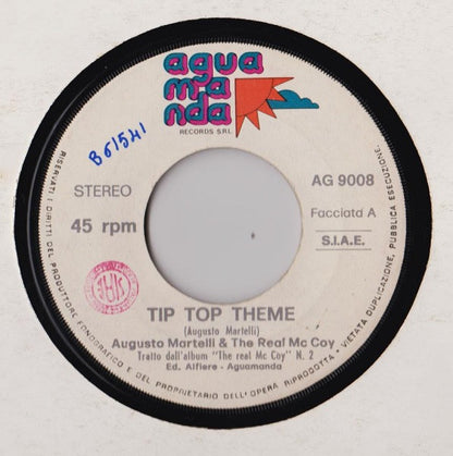 Augusto Martelli & The Real Mc Coy – Tip Top Theme (7", Italy - 1975)