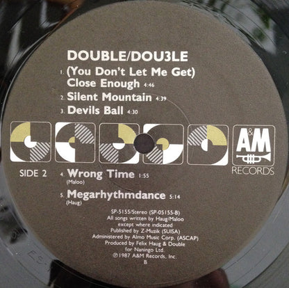 Double – Dou3le (LP, Album, US - 1987)