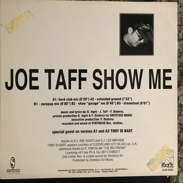 Joe Taffi – Show Me (12", Italy - 1995)