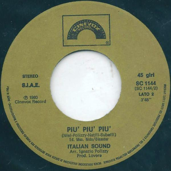 Italian Sound – Piccola Mia  (7", Italy - 1980)