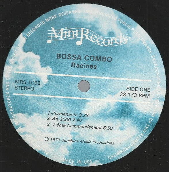 Bossa Combo – Racines (LP, Album, US - 1979)