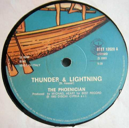 The Phoenician – Thunder & Lightning (12", Italy - 1983)