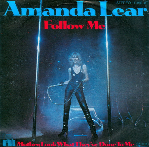 Amanda Lear – Follow Me (7", Germany - 1978)
