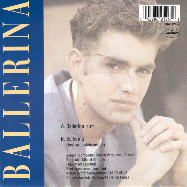 Robin Nills – Ballerina (7", Belgium - 1993)