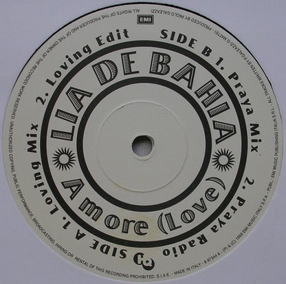 Lia De Bahia – Amore (Love) (12", Italy - 1999)