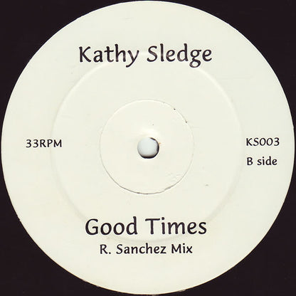 Bobby D'Ambrosio, Kathy Sledge – Dr. Feel Good / Good Times (12", UK - 1997)