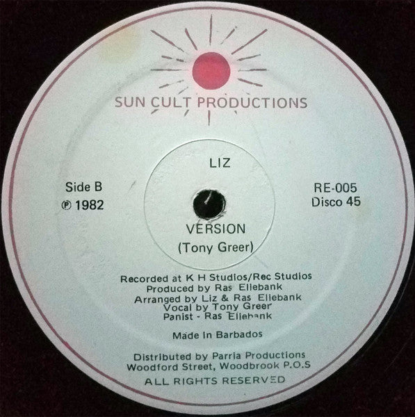Liz (4) – Love Not Mistletoe (12", Barbados - 1982)