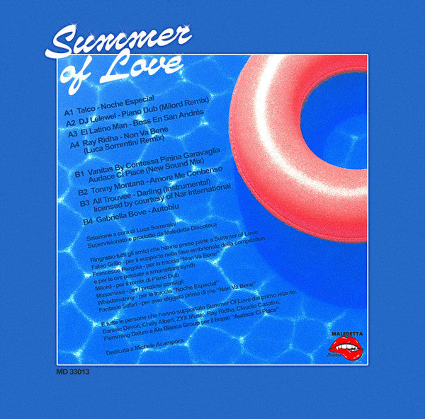 Various – Summer Of Love  (LP, Compilation, Italy - 2025)