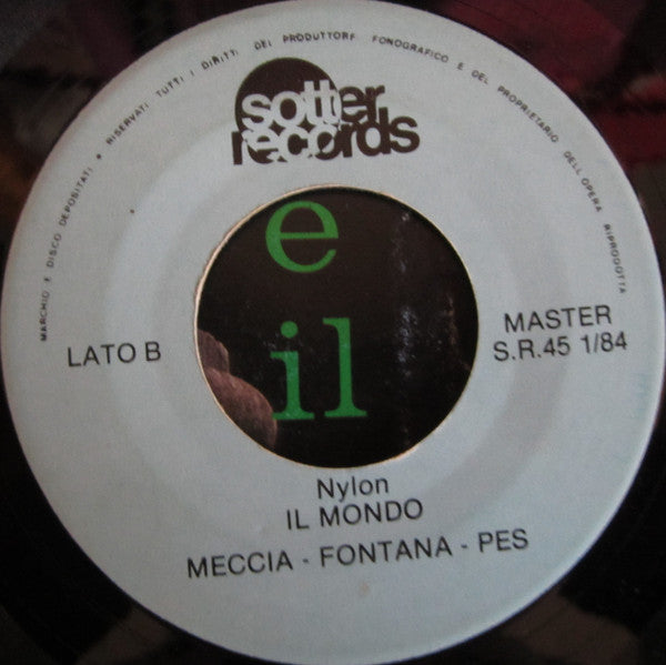 Nylon (26) – Parole (7", Italy - 1984)