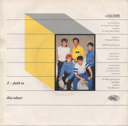 Duran Duran – Is There Something I Should Know? (7", Italy - 1983)