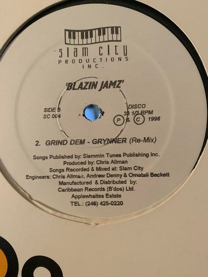 Grynner – Grind Dem (12", Barbados - 1998)