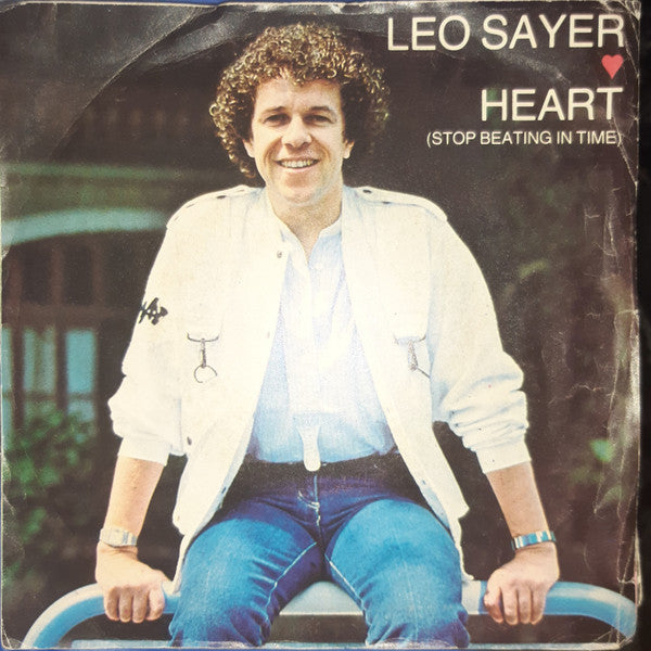 Leo Sayer – Heart (Stop Beating In Time) (7", Italy - 1982)