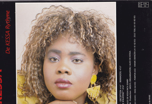Alice Dekessa – De Kessa Rythme (LP, Album, France - 1990)