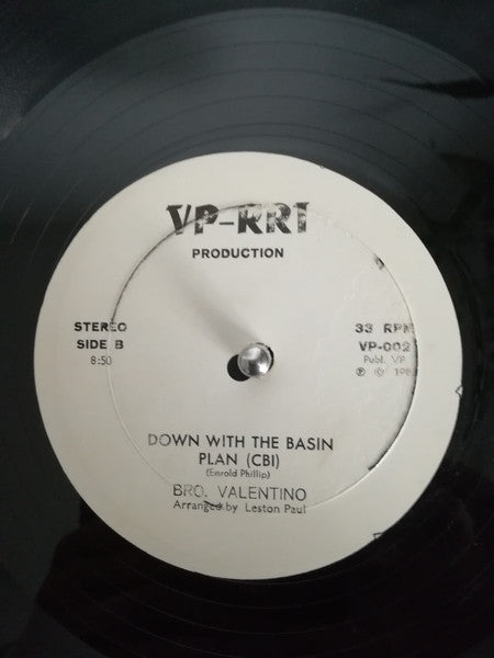 Brother Valentino – Recession / Down With The C.B.I. (12", Trinidad & Tobago - 1983)