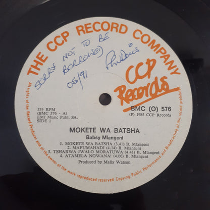 Babsy Mlangeni – Mokete Wa Batsha (LP, Album, South Africa)