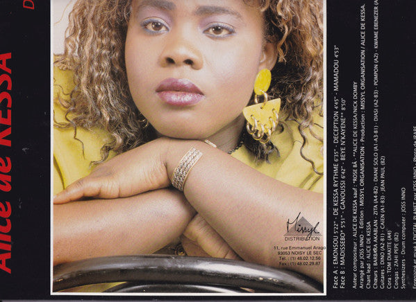 Alice Dekessa – De Kessa Rythme (LP, Album, France - 1990)