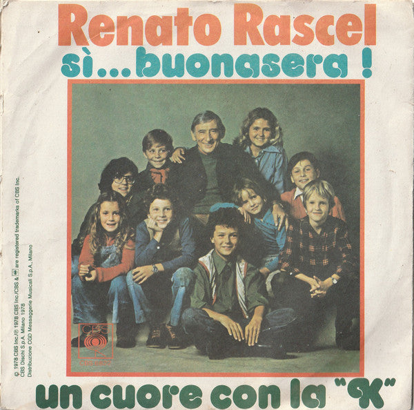 Renato Rascel – Sì...Buonasera! (7", Italy - 1978)