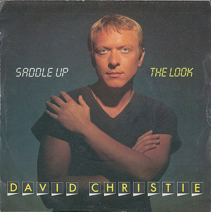 David Christie – Saddle Up / The Look (7", Italy - 1982)