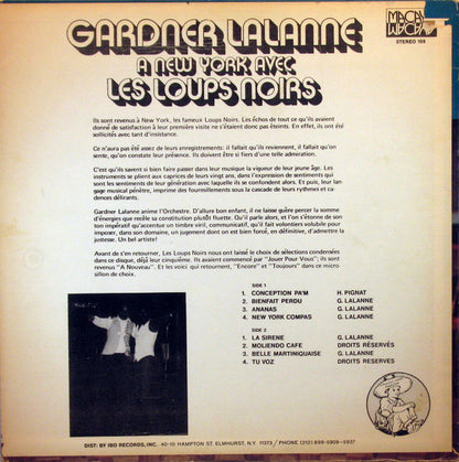 Gardner Lalanne, Les Loups Noirs (2) – A New York (LP, Album, US - 1972)