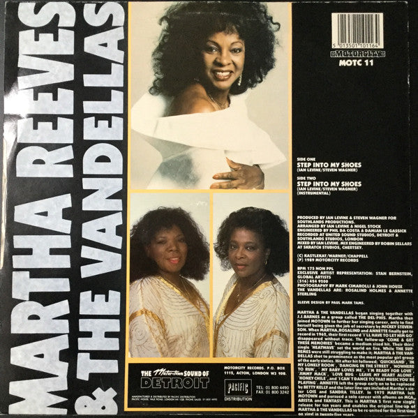 Martha Reeves & The Vandellas – Step Into My Shoes (12", UK - 1989)