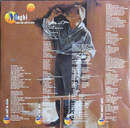 Amedeo Minghi – Come Due Soli In Cielo (LP, Album, Italy - 1994)