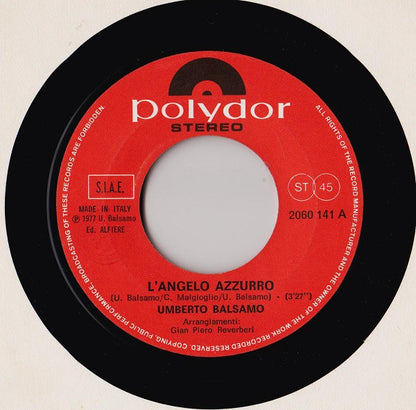 Umberto Balsamo – L'Angelo Azzurro (7", Italy - 1977)