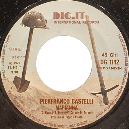 Pierfranco Castelli – Dentro Di Me / Marianna (7", Italy - 1977)