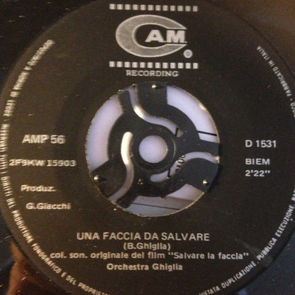 Benedetto Ghiglia – Salvare La Faccia (7", Italy - 1969)