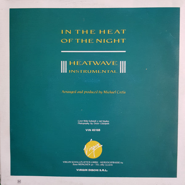 Sandra – In The Heat Of The Night (7", Italy - 1985)