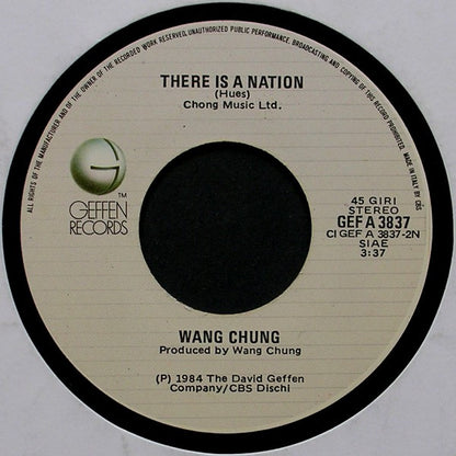 Wang Chung – Dance Hall Days (7", Italy - 1984)