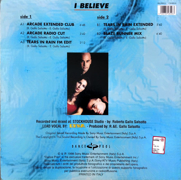 Fabrica – I Believe (12", Italy - 1998)