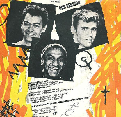 Culture Club – Do You Really Want To Hurt Me (7", Italy - 1982)