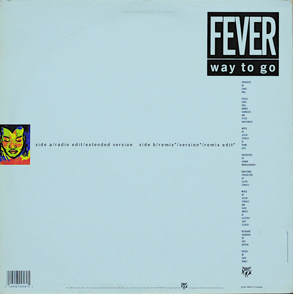 Way To Go – Fever (12", US - 1990)