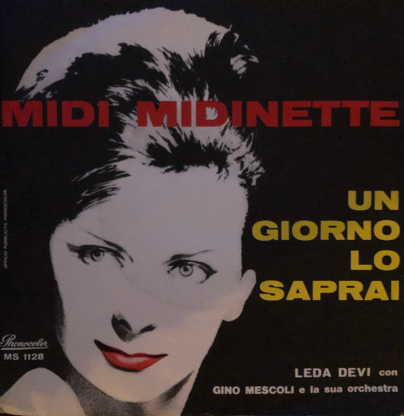 Leda Devi, Orchestra Gino Mescoli – Midi Midinette (7", Italy - 1961)