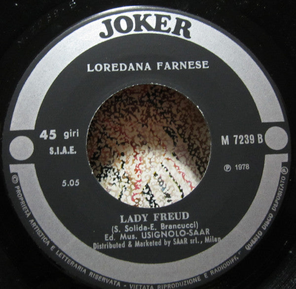 Loredana Farnese – Donna Umanità (7", Italy - 1978)