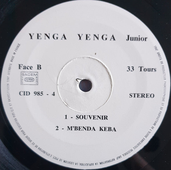 Yenga Yenga, Zaiko Langa Langa – Qui Vivra Verra (LP, France)
