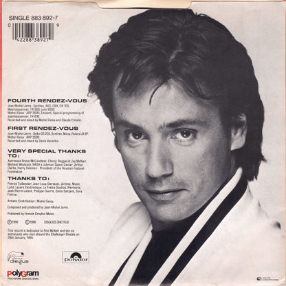Jean-Michel Jarre – Rendez-Vous (7", Portugal - 1986)