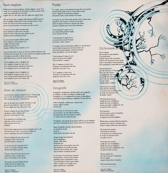 Pooh – Buona Fortuna (LP, Album, Italy - 1981)