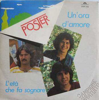 Poster (2) – Un'Ora D'Amore / L'Età Che Fa Sognare (7", Italy - 1982)