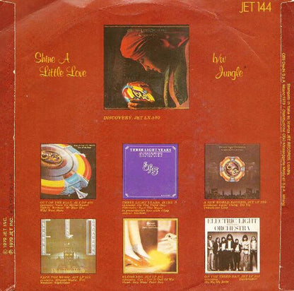 Electric Light Orchestra – Shine A Little Love (7", Italy - 1979)