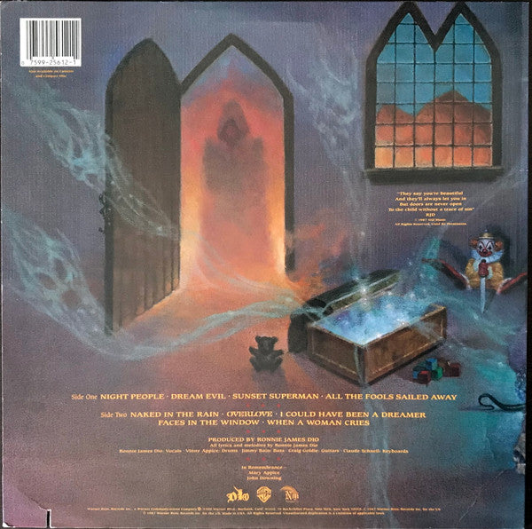 Dio (2) – Dream Evil (LP, Album, US - 1987)