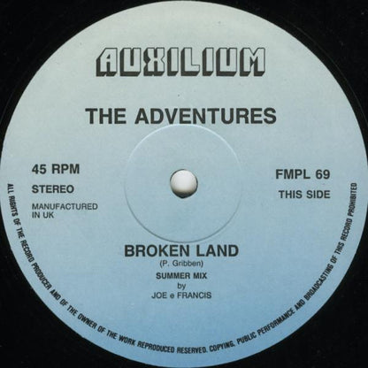 The Adventures – Broken Land (12" - 1988)
