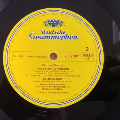 Richard Strauss, Berliner Philharmoniker – Also Sprach Zarathustra (LP, Compilation, Germany)