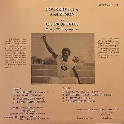 Abel Zénon, Les Prophetes – Bourrique La (LP, Album, Martinique)