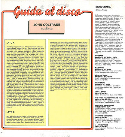 John Coltrane – John Coltrane (LP, Repress, Compilation, Italy - 1981)