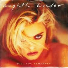 Eighth Wonder – Will You Remember (12", Italy - 1987)