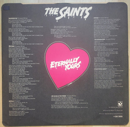 The Saints (2) – Eternally Yours (LP, Album, Italy - 1978)