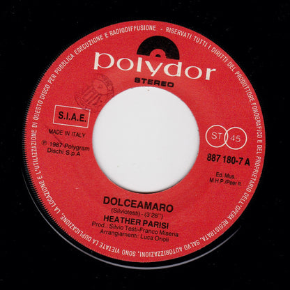 Heather Parisi – Dolceamaro (7", Italy - 1987)