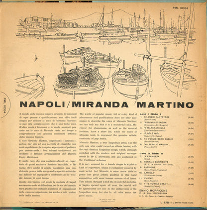 Miranda Martino – Napoli (LP, Album, Italy - 1963)